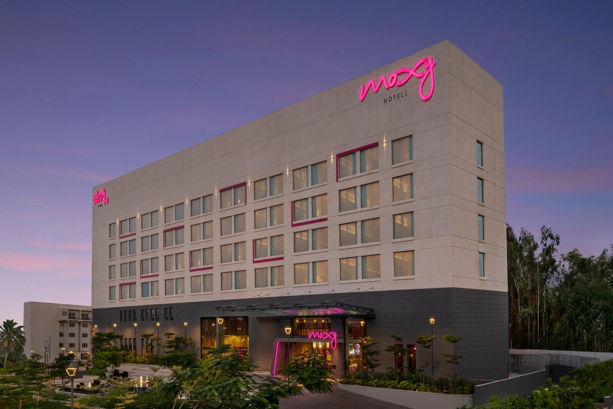Moxy Bengaluru Airport Prestige Tech Cloud Hotel Devanahalli Exterior foto
